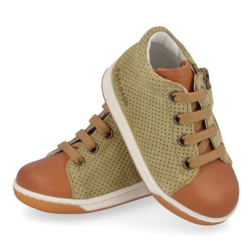 Falcotto Sneakers cognac Jungen (jay zip) - Junior Steps