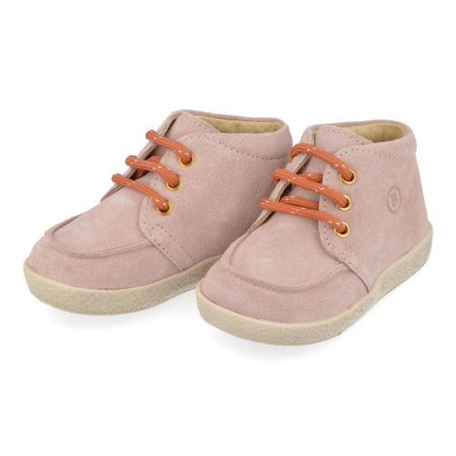 Falcotto Lace shoe pink Girls (ostrit) - Junior Steps