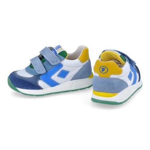 Falcotto sneakers blauw Jongens (sneakertje met velcrosluiting - noralis vl) - Junior Steps