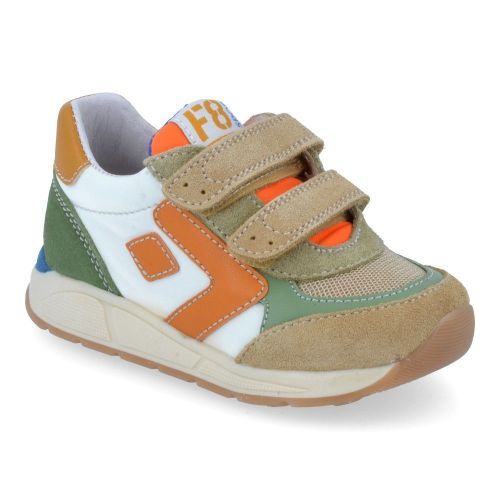 Falcotto sneakers grijs Jongens (sneakertje met velcrosluiting - noralis) - Junior Steps