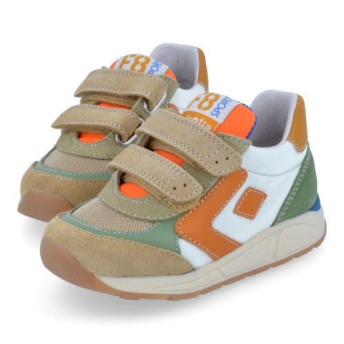 Falcotto sneakers grijs Jongens (sneakertje met velcrosluiting - noralis) - Junior Steps