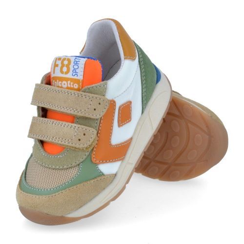 Falcotto sneakers grijs Jongens (sneakertje met velcrosluiting - noralis) - Junior Steps