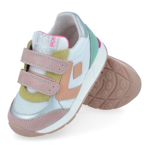 Falcotto sneakers roze Meisjes (sneakertje met velcrosluiting - noralis vl) - Junior Steps