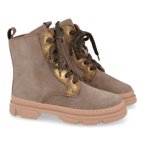 Franco romagnoli Lace-up boots taupe Girls (3620F676) - Junior Steps