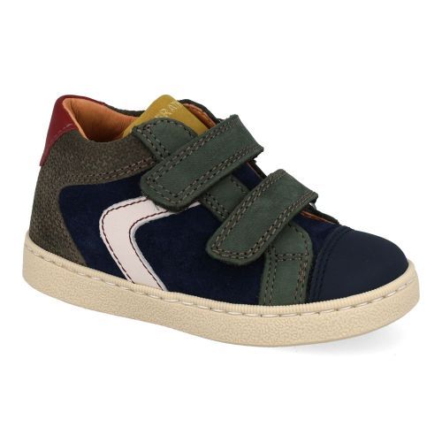 Franco romagnoli sneakers blauw Jongens (blauwe sneaker met velcrosluiting - 9126F086) - Junior Steps