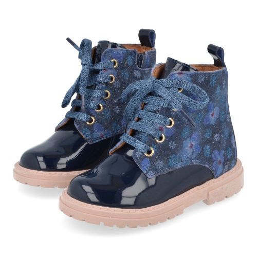 Franco romagnoli Lace-up boots Blue Girls (3290F002) - Junior Steps