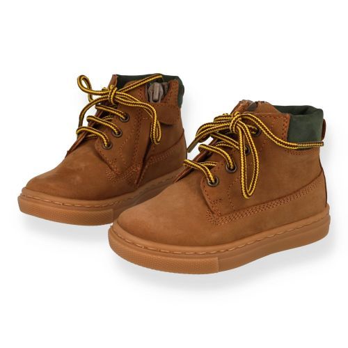 Franco romagnoli Bottines à lacets cognac Garçons (9170F038) - Junior Steps