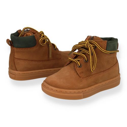 Franco romagnoli Bottines à lacets cognac Garçons (9170F038) - Junior Steps