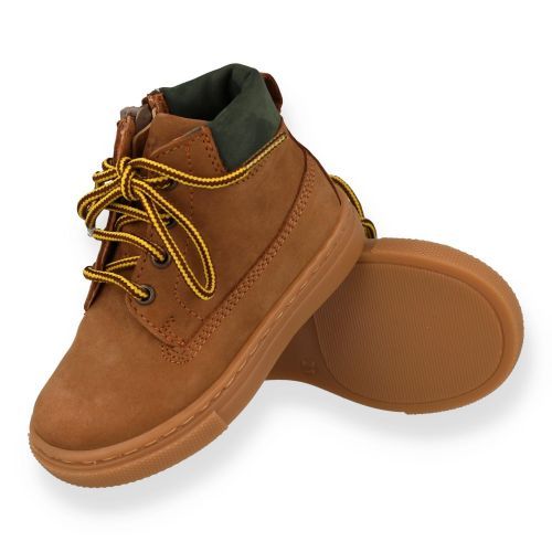 Franco romagnoli Bottines à lacets cognac Garçons (9170F038) - Junior Steps