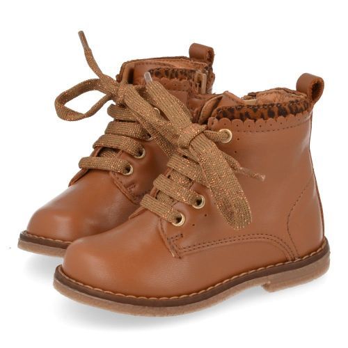 Franco romagnoli veterboot cognac Meisjes (cognac veterbottine - 7118F038) - Junior Steps