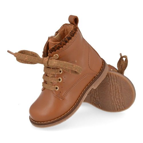 Franco romagnoli veterboot cognac Meisjes (cognac veterbottine - 7118F038) - Junior Steps