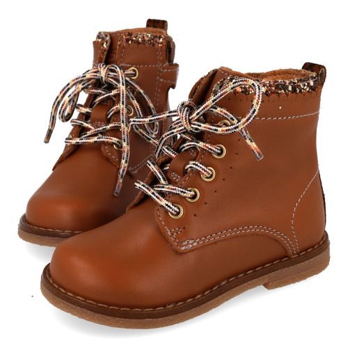 Franco romagnoli Bottines à lacets cognac Filles (9089F038) - Junior Steps