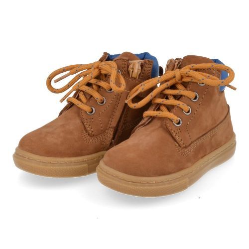 Franco romagnoli Bottes à lacets cognac Garçons (5273F061) - Junior Steps