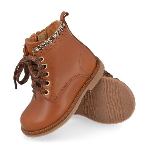 Franco romagnoli Lace-up boots cognac Girls (5139F238) - Junior Steps