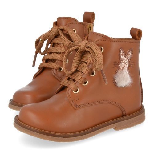 Franco romagnoli Lace-up boots cognac Girls (5140F238) - Junior Steps