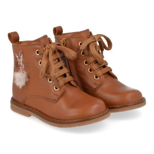 Franco romagnoli Lace-up boots cognac Girls (5140F238) - Junior Steps