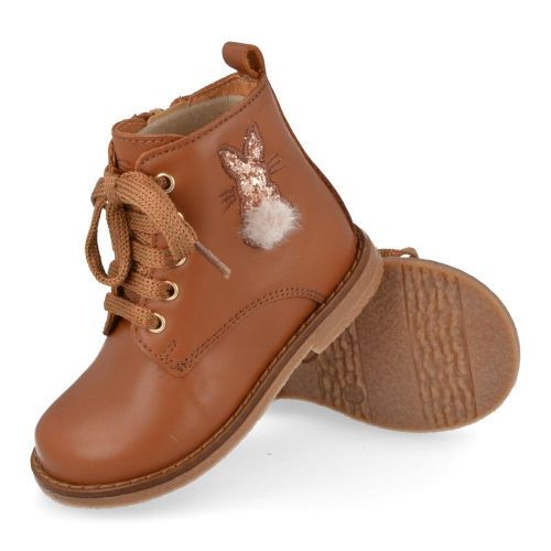 Franco romagnoli Bottes à lacets cognac Filles (5140F238) - Junior Steps