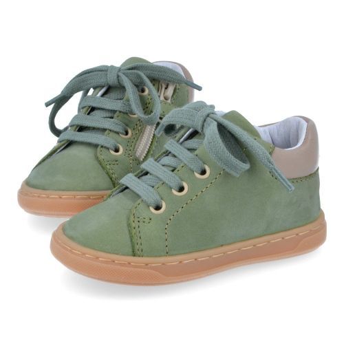 Franco romagnoli sneakers kaki Jongens (kaki groen sneakertje  - 8050F084) - Junior Steps