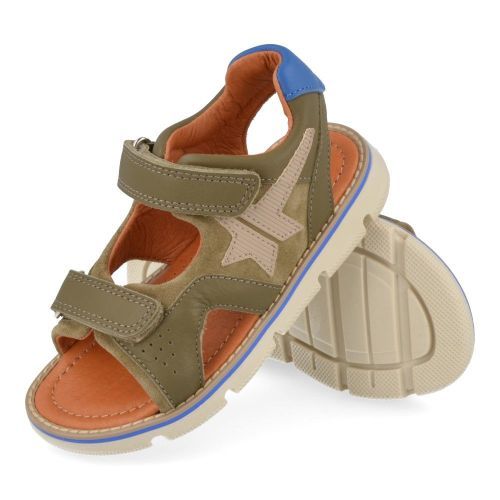 Franco romagnoli sandalen kaki Jongens ( - kaki sandaal4666F006) - Junior Steps