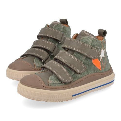 Franco romagnoli Baskets Kaki Garçons (7370F084) - Junior Steps