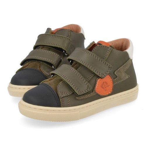 Franco romagnoli sneakers kaki Jongens ( - kaki sneakertje3414F884) - Junior Steps