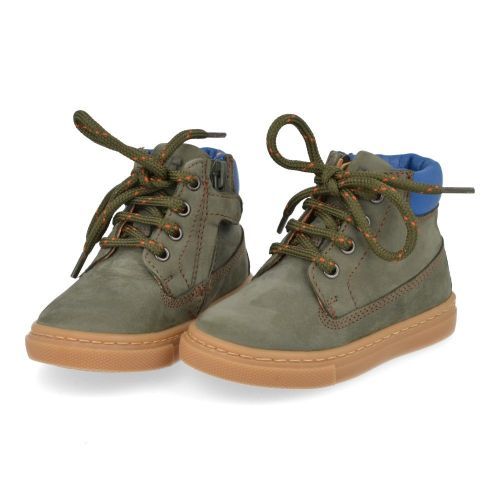 Franco romagnoli veterboot kaki Jongens (kaki veterbottine - 7137F068) - Junior Steps