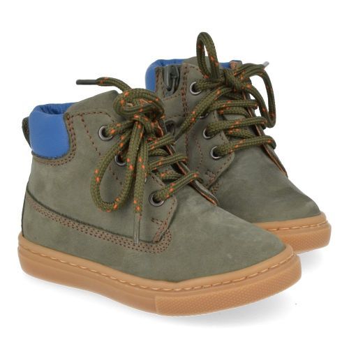 Franco romagnoli veterboot kaki Jongens (kaki veterbottine - 7137F068) - Junior Steps