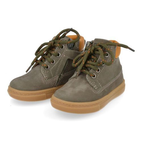 Franco romagnoli Lace-up boots Khaki Boys (5273F068) - Junior Steps