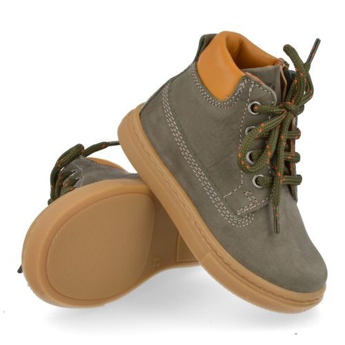 Franco romagnoli Lace-up boots Khaki Boys (5273F068) - Junior Steps