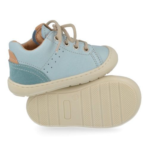 Franco romagnoli sneakers lichtblauw Jongens ( - licht blauw sneakertje2070F367) - Junior Steps
