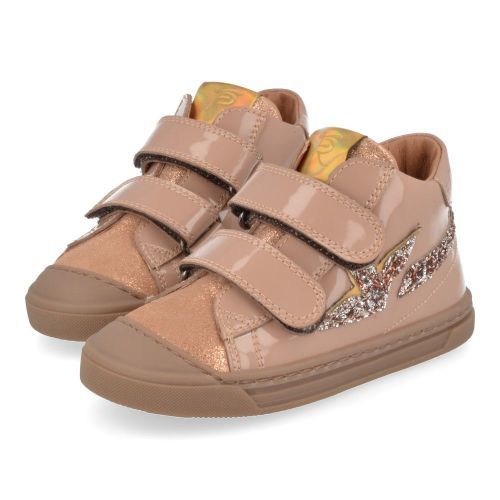 Franco romagnoli sneakers nude Meisjes ( - nudé sneaker met velcrosluiting3324F047) - Junior Steps