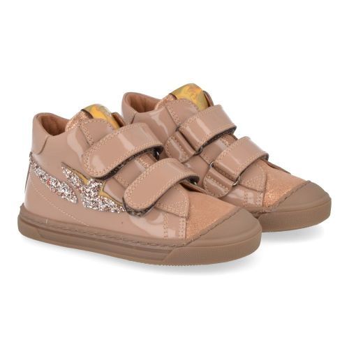 Franco romagnoli sneakers nude Meisjes ( - nudé sneaker met velcrosluiting3324F047) - Junior Steps