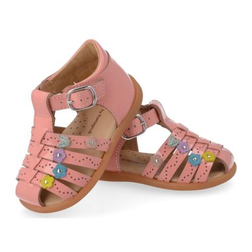 Franco romagnoli sandalen roze Meisjes ( - roze gesloten sandaaltje2139F016) - Junior Steps