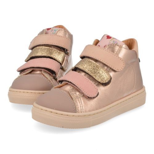 Franco romagnoli sneakers roze Meisjes ( - rozé metallic sneaker 5335F047) - Junior Steps