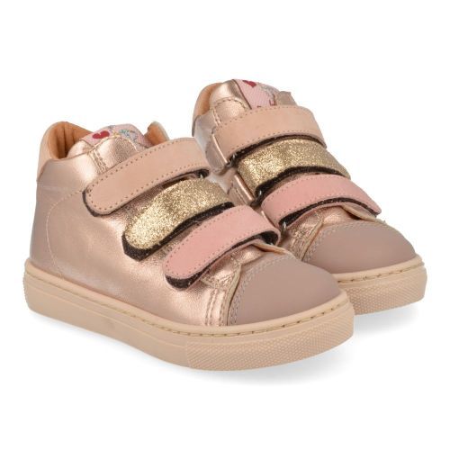 Franco romagnoli sneakers roze Meisjes ( - rozé metallic sneaker 5335F047) - Junior Steps