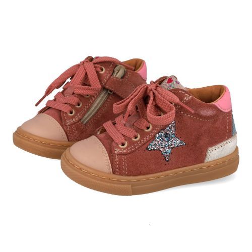 Franco romagnoli sneakers roze Meisjes (roze sneaker met rubberen neus - 9171F016) - Junior Steps