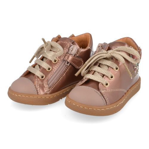 Franco romagnoli sneakers roze Meisjes ( - roze sneaker met rubberen top5091F016) - Junior Steps