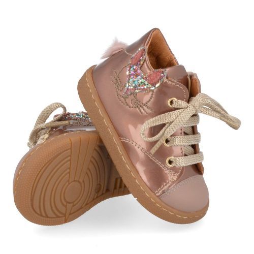 Franco romagnoli sneakers roze Meisjes ( - roze sneaker met rubberen top5091F016) - Junior Steps