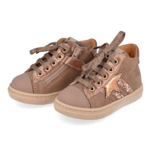 Franco romagnoli sneakers roze Meisjes ( - roze sneaker met rubberen top5274F016) - Junior Steps