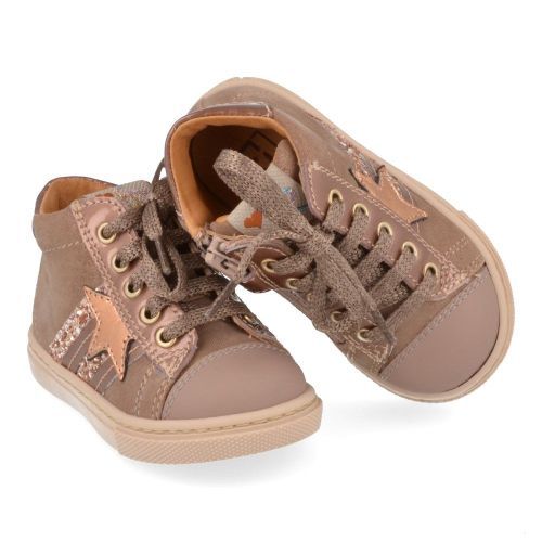 Franco romagnoli sneakers roze Meisjes ( - roze sneaker met rubberen top5274F016) - Junior Steps