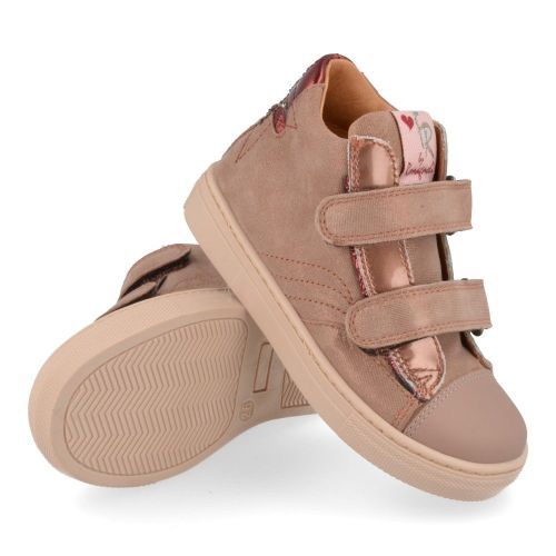 Franco romagnoli sneakers roze Meisjes ( - roze sneaker met velcrosluiting5332F016) - Junior Steps