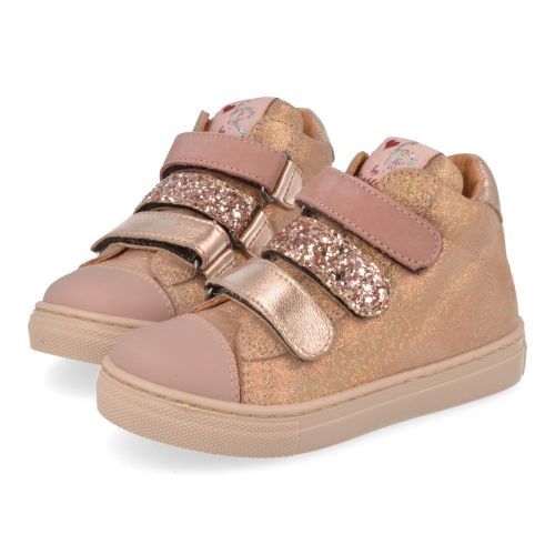 Franco romagnoli sneakers roze Meisjes (roze sneaker met velcrosluiting - 7278F016) - Junior Steps