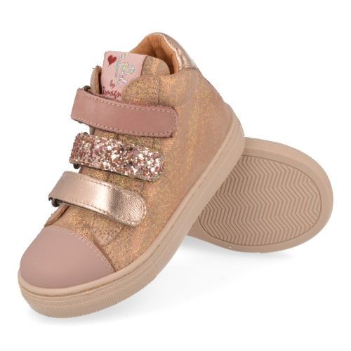 Franco romagnoli sneakers roze Meisjes (roze sneaker met velcrosluiting - 7278F016) - Junior Steps