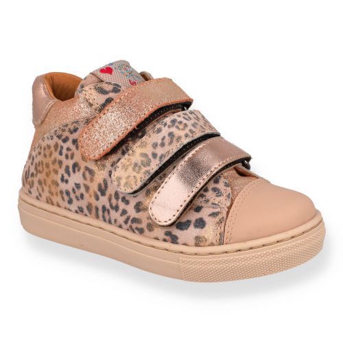 Franco romagnoli sneakers roze Meisjes (roze sneaker met velcrosluiting - 9523F066) - Junior Steps