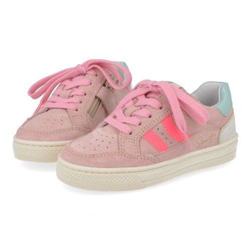 Franco romagnoli sneakers roze Meisjes (roze sneaker  - 8648F016) - Junior Steps