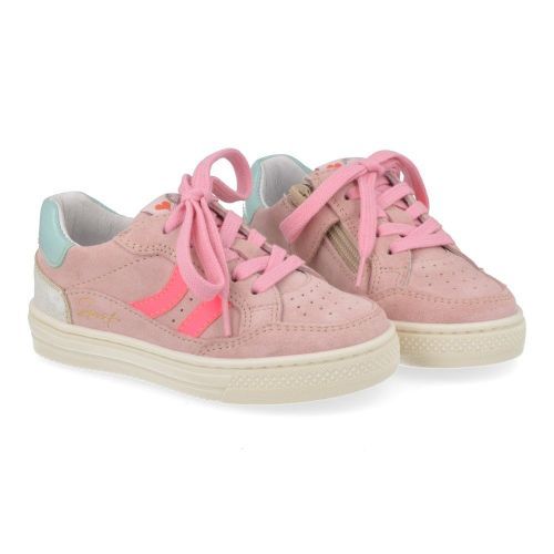 Franco romagnoli sneakers roze Meisjes (roze sneaker  - 8648F016) - Junior Steps