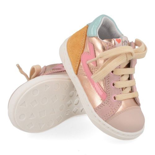 Franco romagnoli sneakers roze Meisjes (rozé sneakertje  - 8053F071) - Junior Steps