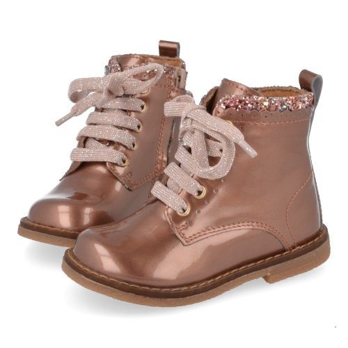 Franco romagnoli veterboot roze Meisjes (roze veterbottine - 7118F016) - Junior Steps