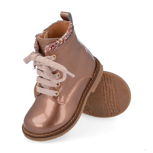Franco romagnoli veterboot roze Meisjes (roze veterbottine - 7118F016) - Junior Steps