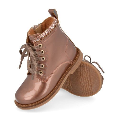 Franco romagnoli Lace-up boots pink Girls (5139F116) - Junior Steps